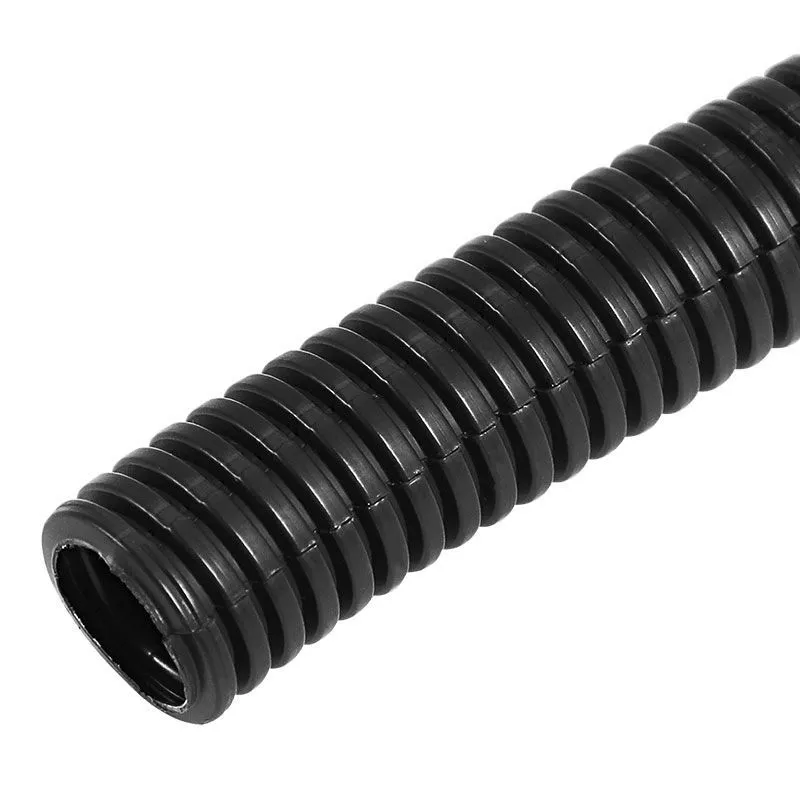 Труба автомобильная гофрированная ПП, Ø25,8мм, разрезная (бухта 30 м/уп) 15-2630