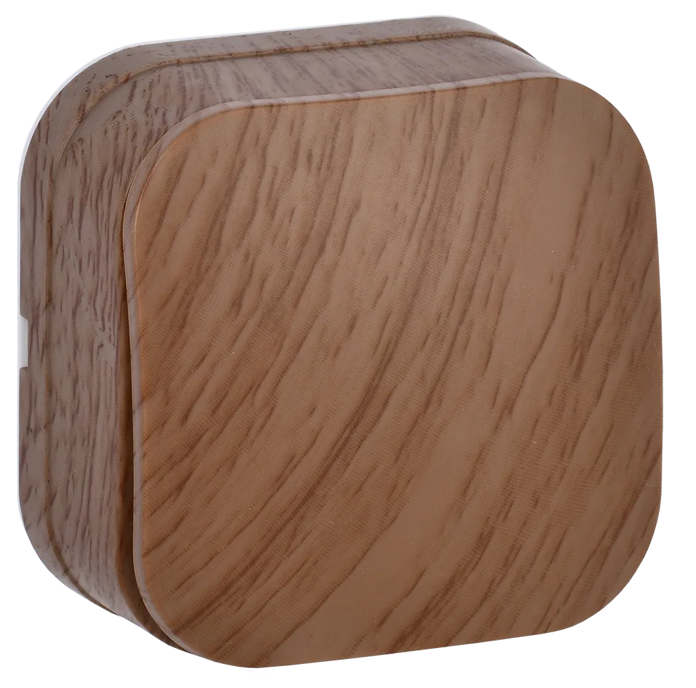 GLORY Выключатель 1-клавишный для открытой установки ВС20-1-0-ХД дуб IEK EVH10-K24-10