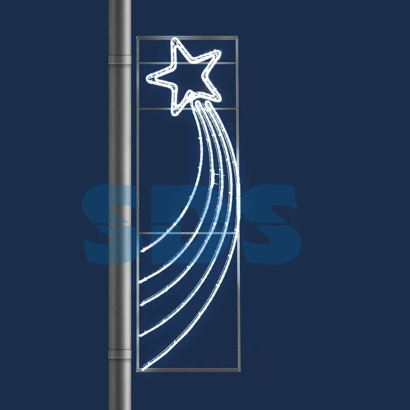 Декоративная консоль Малая комета 180 см белая 501-460