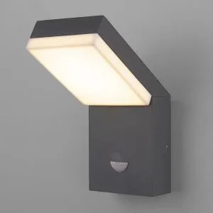 Светильник светодиодный уличный настенный Sensor IP54 (с датчиком движения) 1541 TECHNO LED серый El a053947