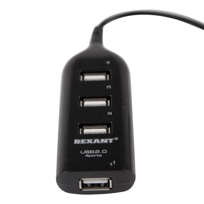 Разветвитель USB 2.0 на 4 порта REXANT - Фото 4
