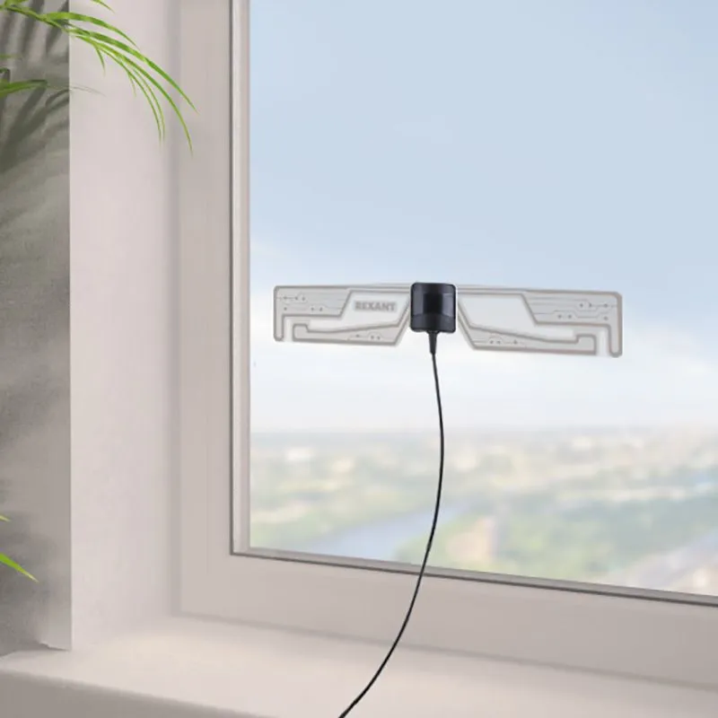 Антенна комнатная «Активная» для цифрового телевидения DVB-T2, Ag-705 REXANT - Фото 2