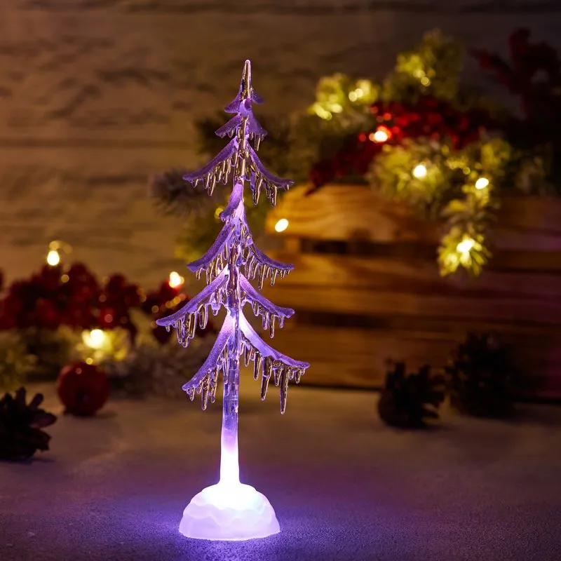 Фигура на подставке Елочка 25 см - Фото 3