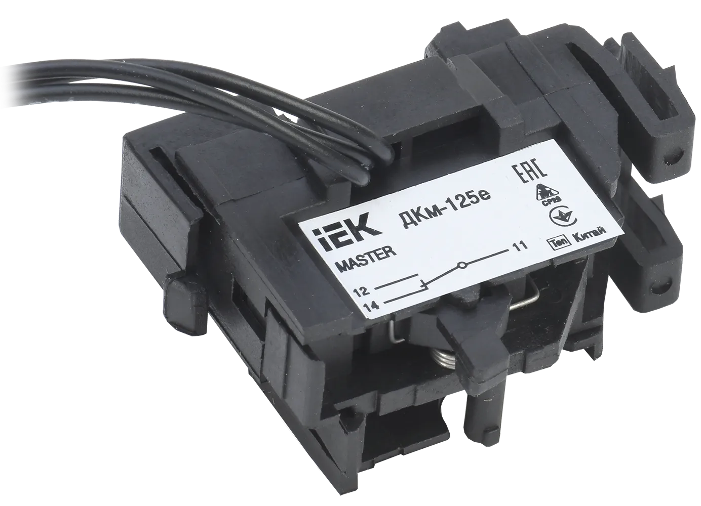 Контакт дополнительный ДКм-125е (ДКм-32) для ВА88-32 MASTER с электронным расцепителем IEK