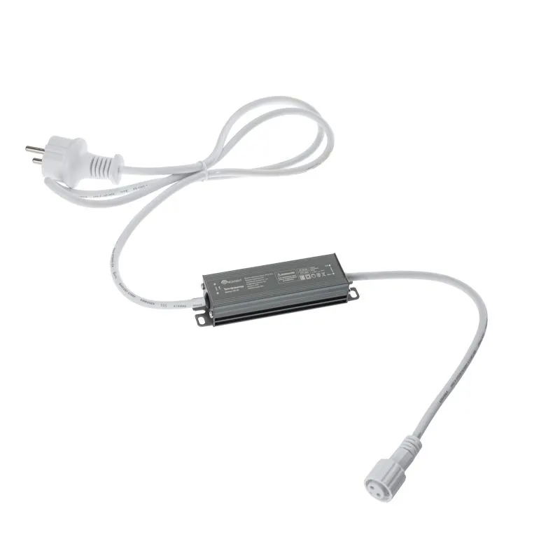 Блок питания (трансформатор) для уличных гирлянд 24В, 40Вт, алюминиевый корпус, IP65 NEON-NIGHT