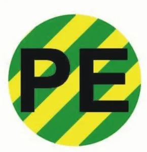 Наклейка "PE" d=20 EKF PROxima an-2-07-1