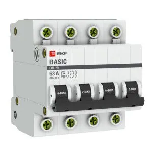 Выкл. нагрузки 4P 63А ВН-29 Basic SL29-4-63-bas