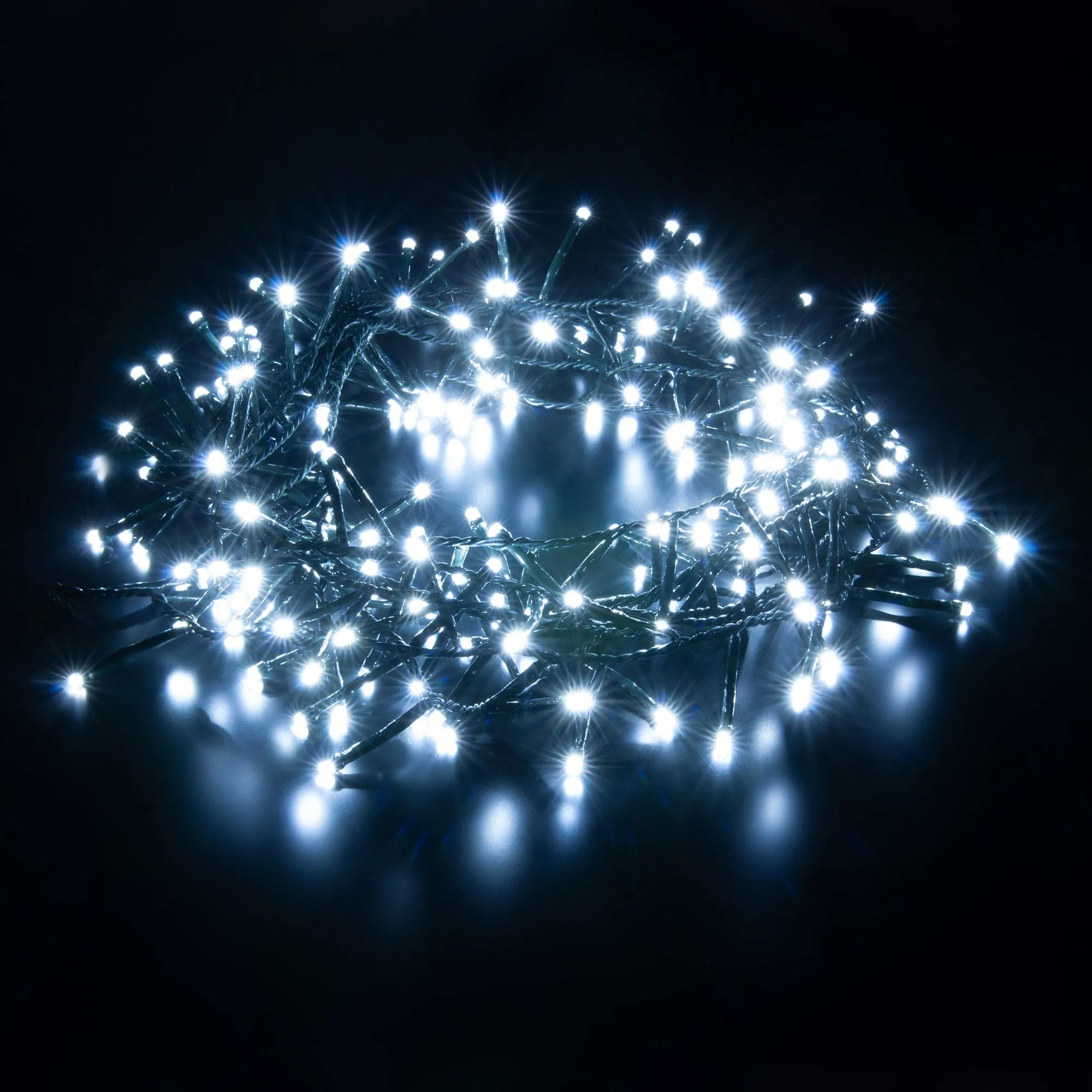 Гирлянда нить "Мишура" белый 5м IP20 400-004 Elektrostandard Eurosvet - Фото 3