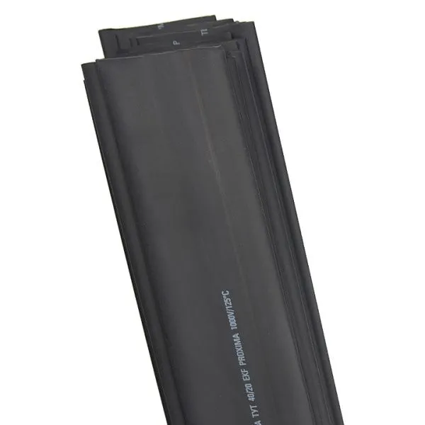 ТУТ нг 30/15 черная в отрезках по 1м EKF