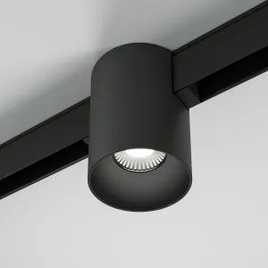 Slim Magnetic Трековый светильник 12W 4200K Solo (чёрный) 85054/01 Elektrostandard a063496