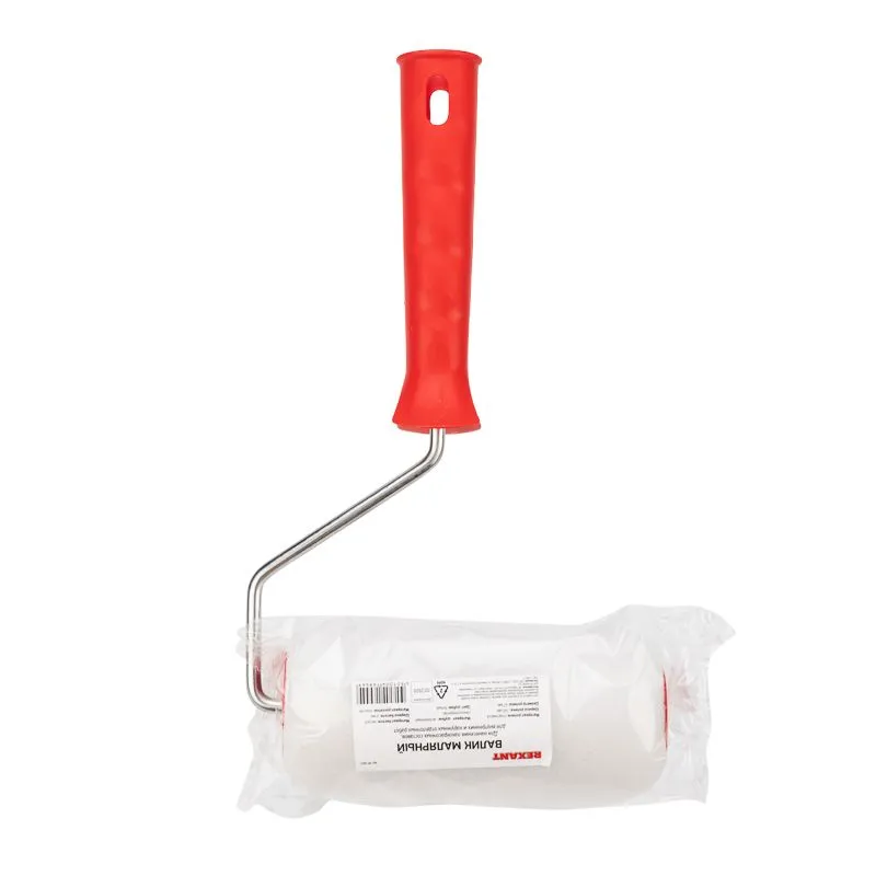 Валик вспененный пенополиуретан, ширина ролика 140 мм,  Ø 42 мм, бюгель 6 мм REXANT - Фото 4