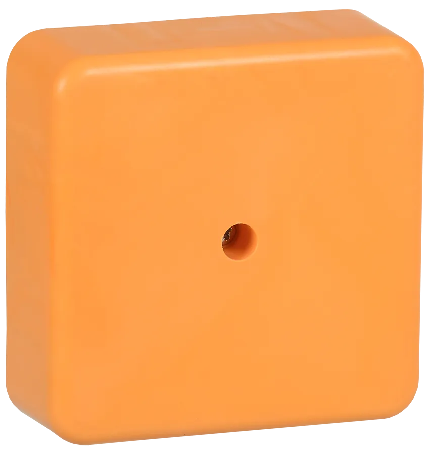 Коробка распаячная огнестойкая ПС безгалогенная (HF) 75х75х28мм 4P 4мм2 IP44 IEK