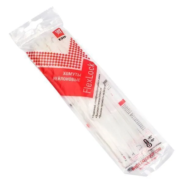 Хомут P6.6 стандартный (б), 2.5x150 (50шт) FlexLock