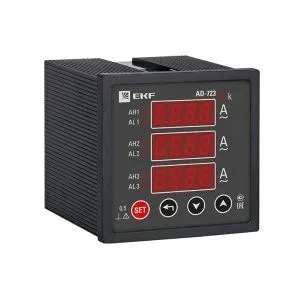 AD-723 цифровой на панель (72х72) трехфазный EKF PROxima ad-723
