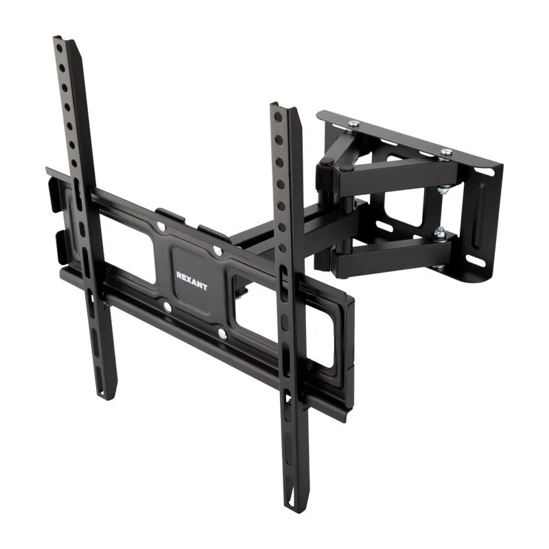 Кронштейн для телевизора 32"-55", наклонно-поворотный, двойное колено, серия HOME REXANT 38-0334