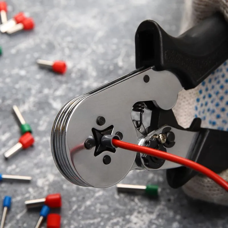 Кримпер HT-864 для обжима штыревых наконечников 0,25-6,0мм² PROconnect - Фото 5