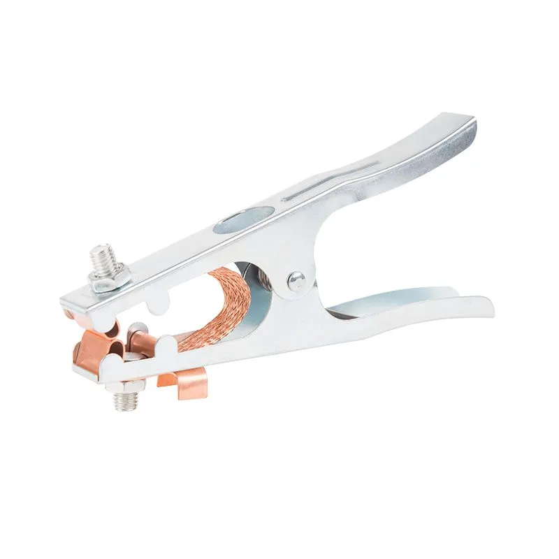 Клемма заземления типа «крокодил» 500 А 200 мм для сварки REXANT - Фото 3