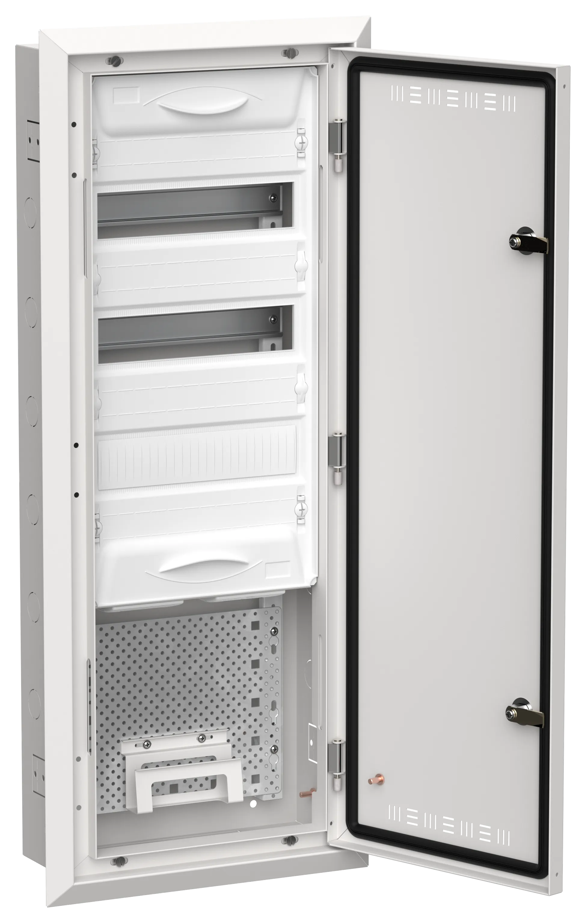 TITAN 5 Корпус комбинированный ЩРв-36 (1х60) 880х365х130мм IP30 белый IEK