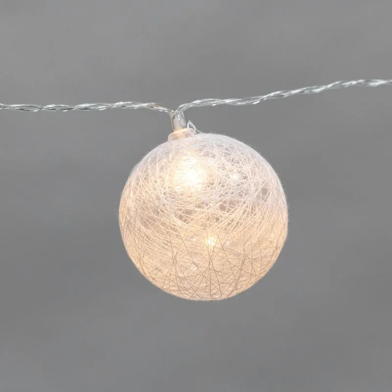 Тайские фонарики Магия 3,5 м, 20 LED, прозрачный ПВХ, теплый белый, питание USB NEON-NIGHT - Фото 3