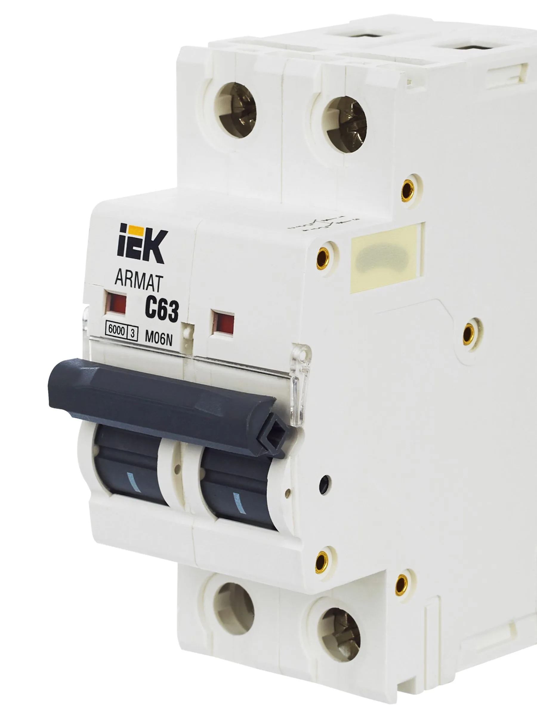 ARMAT Автоматический выключатель M06N 2P C 63А IEK - Фото 6