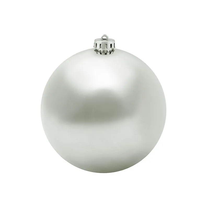 Елочная фигура Шар, 15 см, цвет серебряный матовый 502-305