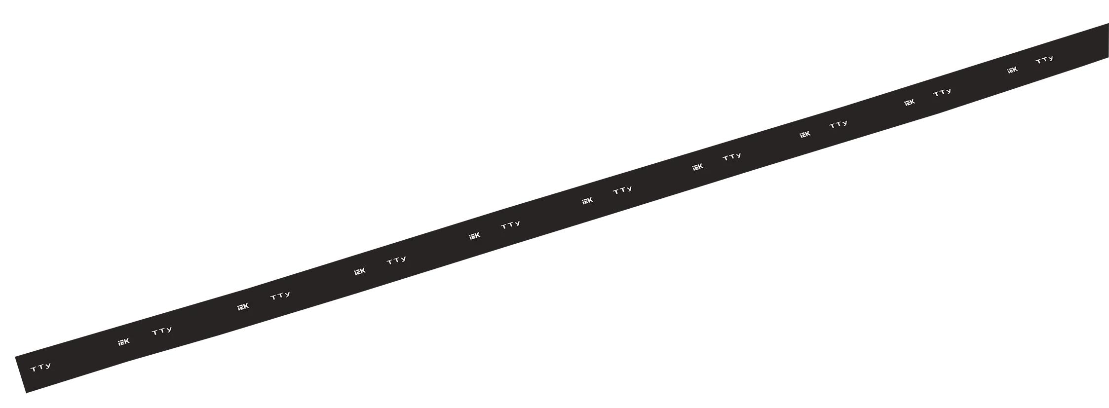 Трубка термоусадочная ТТУ нг-LS 45/22,5 черная (1м) IEK