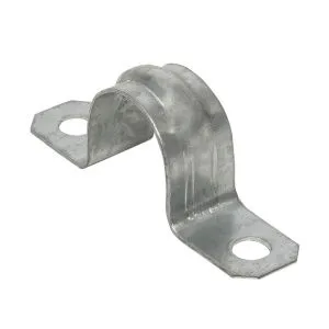 Скоба метал. двухлапковая d19-20 мм (10 шт) EKF PROxima sm-2-19-20-r