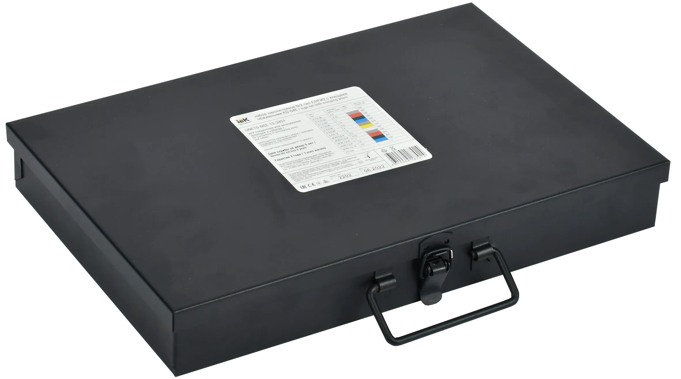 Набор наконечников №2 тип НШВИ/НШВИ(2) с клещ. обж. КО-04 IEK - Фото 2