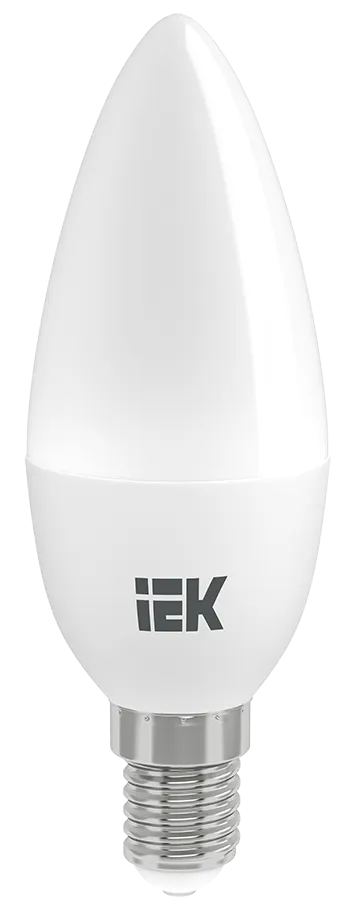 Лампа светодиодная C35 свеча 9Вт 230В 3000К E14 IEK