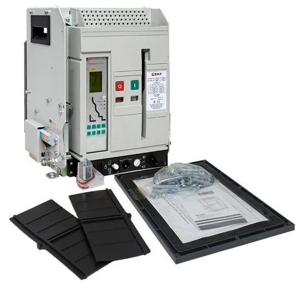 ВА-450 1600/800А 3P 65кА выкат., корзина гориз., ETU(220В AC) LCD ModBus-RTU, мп/нр/вкл.к.(220В AC), ав/доп. 1CO/2NO+4CO - Фото 3