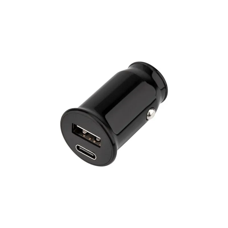 Автомобильное зарядное устройство c двумя портами USB-A+Type-С 12Вт REXANT - Фото 3