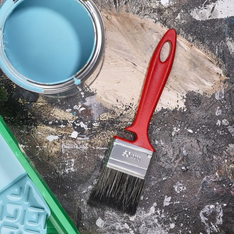 Кисть плоская «Водные краски» 50х12 мм REXANT - Фото 4