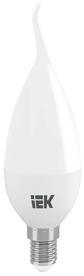 Лампа светодиодная CB35 свеча на ветру 5Вт 230В 3000К E14 IEK