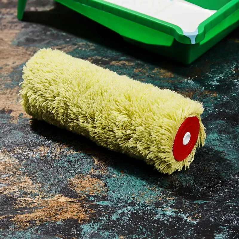 Ролик (сменный) полиакрил зеленый, ворс 18 мм, ширина ролика 180 мм, Ø 42 мм, бюгель 6 мм REXANT - Фото 3