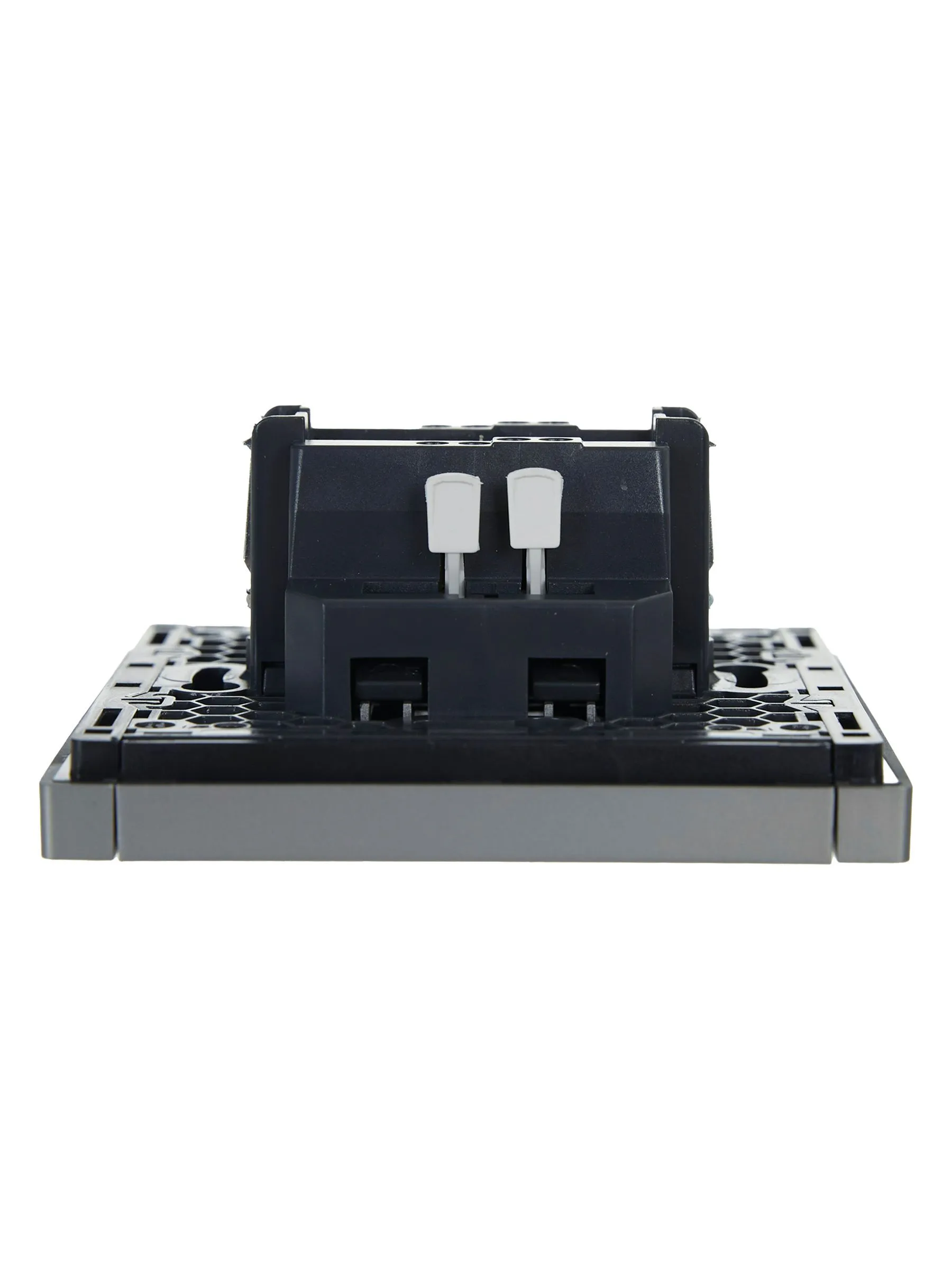 FORTE&PIANO Выключатель 1-клавишный проходной 10А FP503 сталь IEK - Фото 3