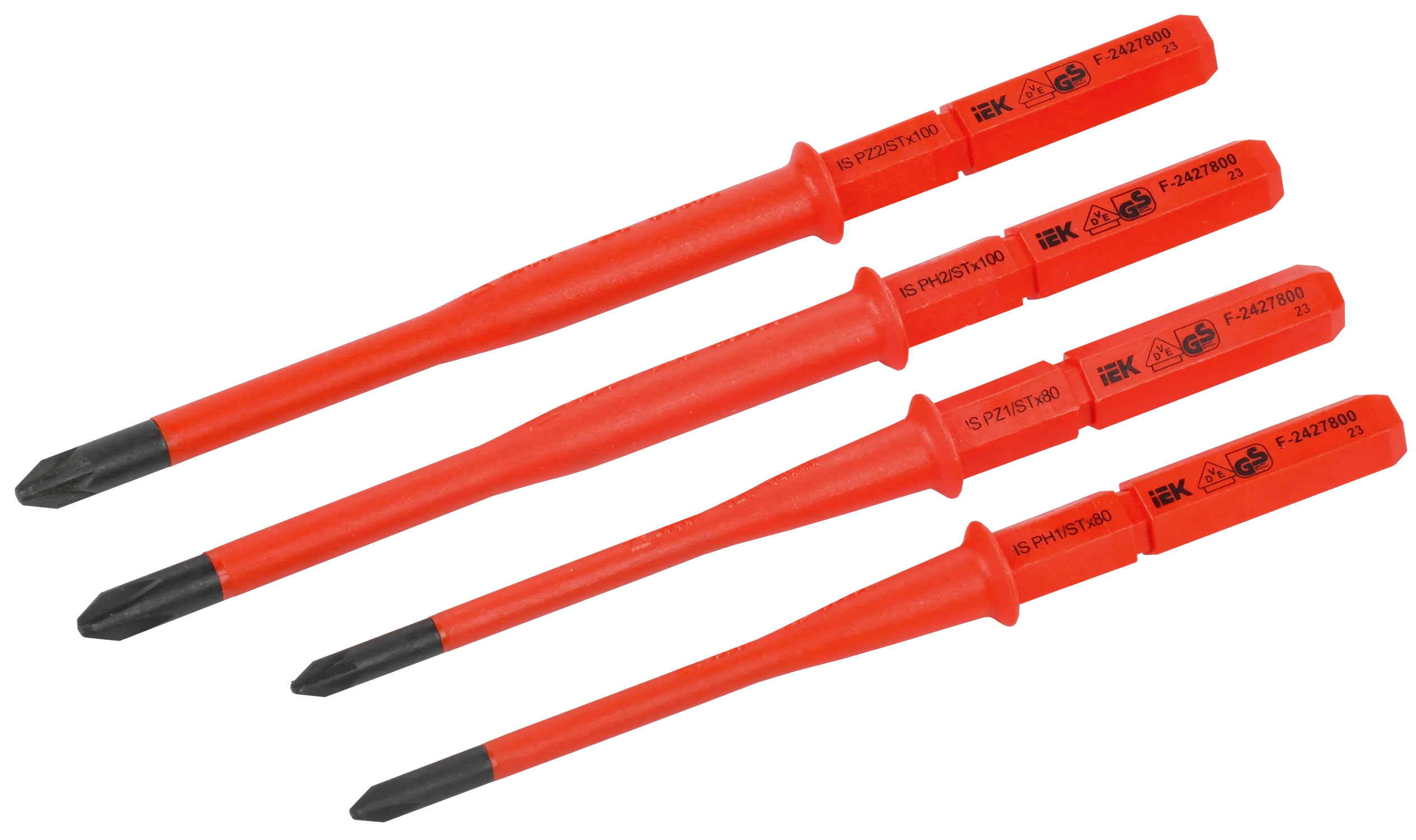 ARMA2L 5 Набор диэлектрических жал SLIM PH/SL-PZ/SL 4шт IEK A2L5-SH21D-BI-1-T2-304