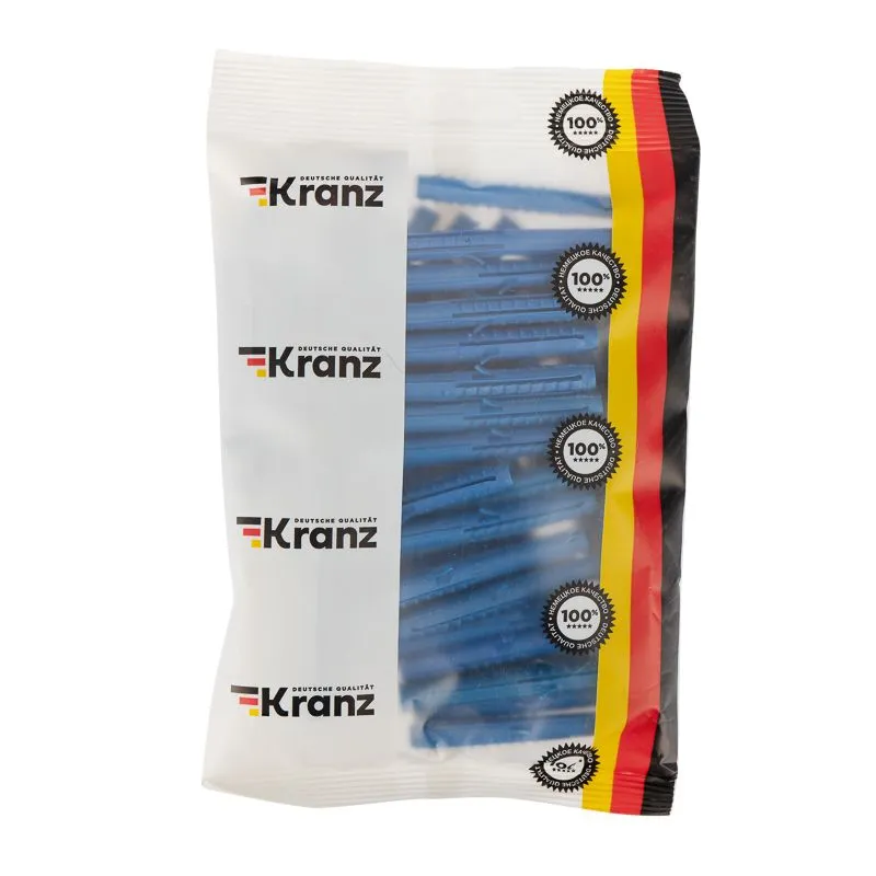 Дюбель распорный KRANZ 8х80, синий, пакет (50 шт./уп.) - Фото 2