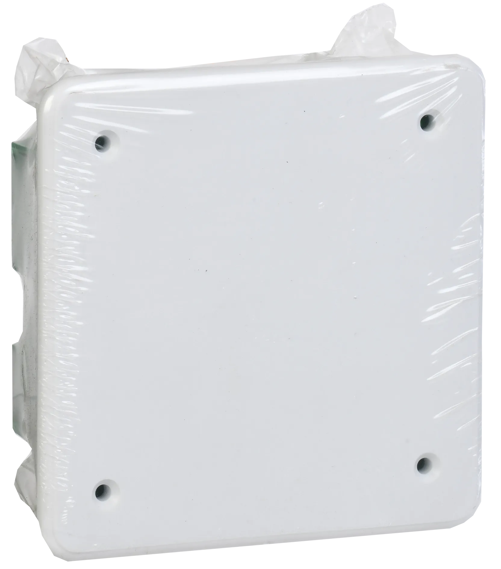 Коробка распаячная КМ41021 для полых стен безгалогенная (HF) 92х92х45мм с саморезами металлическими лапками и крышкой IEK - Фото 2