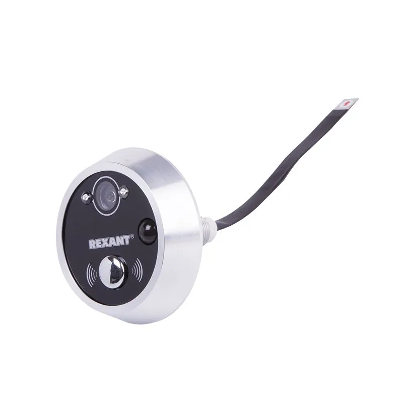 Видеоглазок дверной REXANT, с функцией записи видео/фото по движению, ночной режим работы - Фото 2