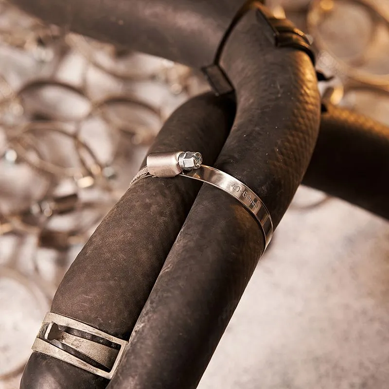 Хомут червячный 40-60-0,7 мм, (уп. 50 шт)  REXANT - Фото 2