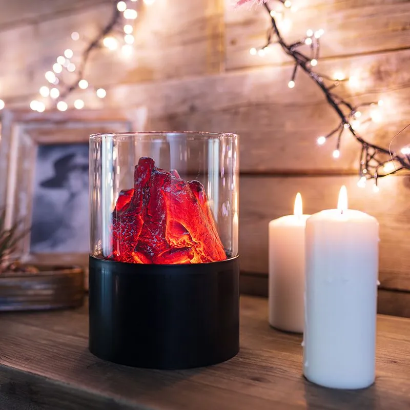 Декоративный светильник Лава Ø 15х21 см, батарейки 3хАА (не в комплекте) - Фото 2