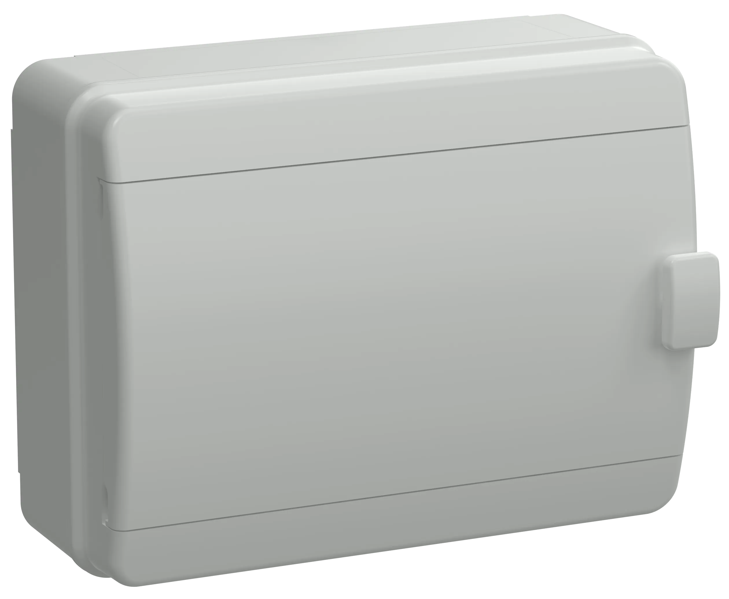 TEKFOR Корпус пластиковый КМПн-18 IP65 серая непрозрачная дверь IEK TF5-KP73-N-18-65-K03-K03