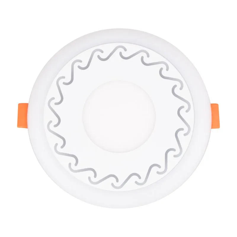 Светильник светодиодный встраиваемый REXANT Aurora&Sunset Wave с изменяемой цветовой температурой и регулируемой мощностью 4х2W 2700-6500 К LED 623-002