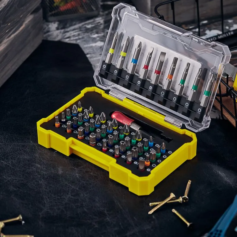 Набор бит с магнитным держателем 25-50 мм, 49 шт. (50 шт./уп.) Kranz - Фото 2