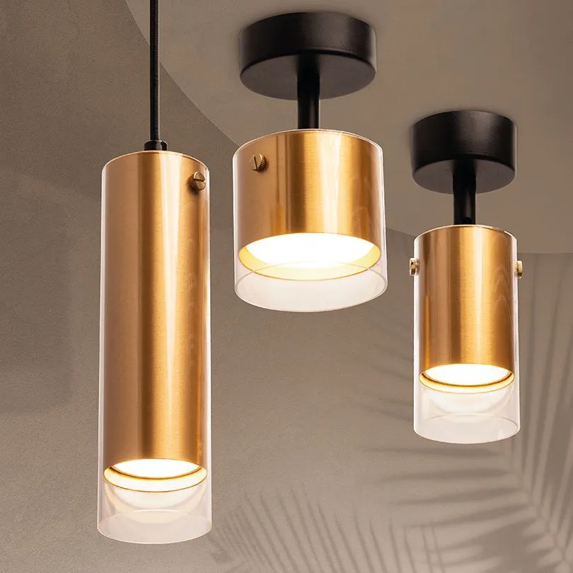 Накладной светильник WOLTA WSL-GX53/S07G IP20 под лампу GX53 Золото ORO D87x155 1/50 - Фото 4