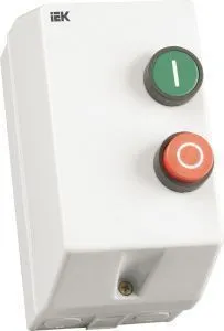 Контактор КМИ10960 9А в оболочке 220В/АС3 IP54 IEK KKM16-009-220-00