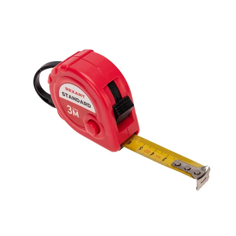 Рулетка измерительная Стандарт, 3м х 16мм REXANT - Фото 2