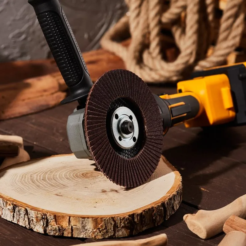 Круг лепестковый торцевой, P24, 125х22,2мм KRANZ - Фото 2