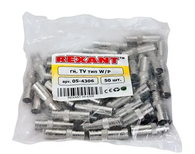 TV-разъем гнездо обжим REXANT - Фото 2