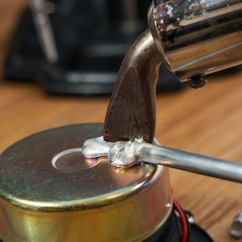 Припой пруток ПОС-30, Ø8мм, длина 400мм, ГОСТ 21931-76, олово 30%, свинец 70% (упак. 1 шт) REXANT - Фото 3